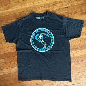 Shelby Racing Licensed Cobra Logo T Shirt Ford Mustang Muscle Car XL